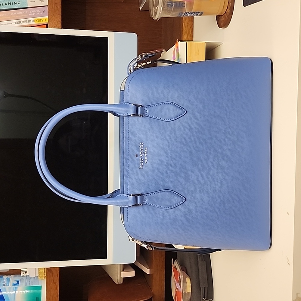 Kate Spade Cinderlla Blue large satchel